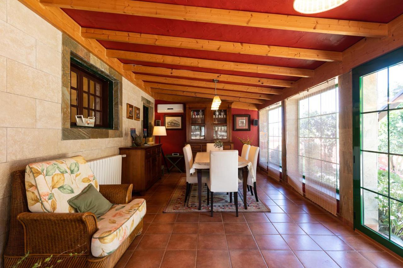 Villa Rural El Poleo D&R Con Piscina Climatizada Privada Y Solarium Pico de Viento Ngoại thất bức ảnh