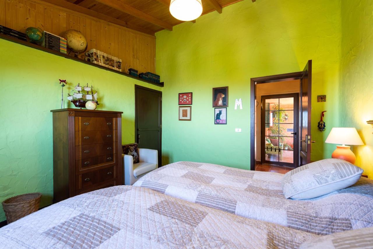 Villa Rural El Poleo D&R Con Piscina Climatizada Privada Y Solarium Pico de Viento Ngoại thất bức ảnh