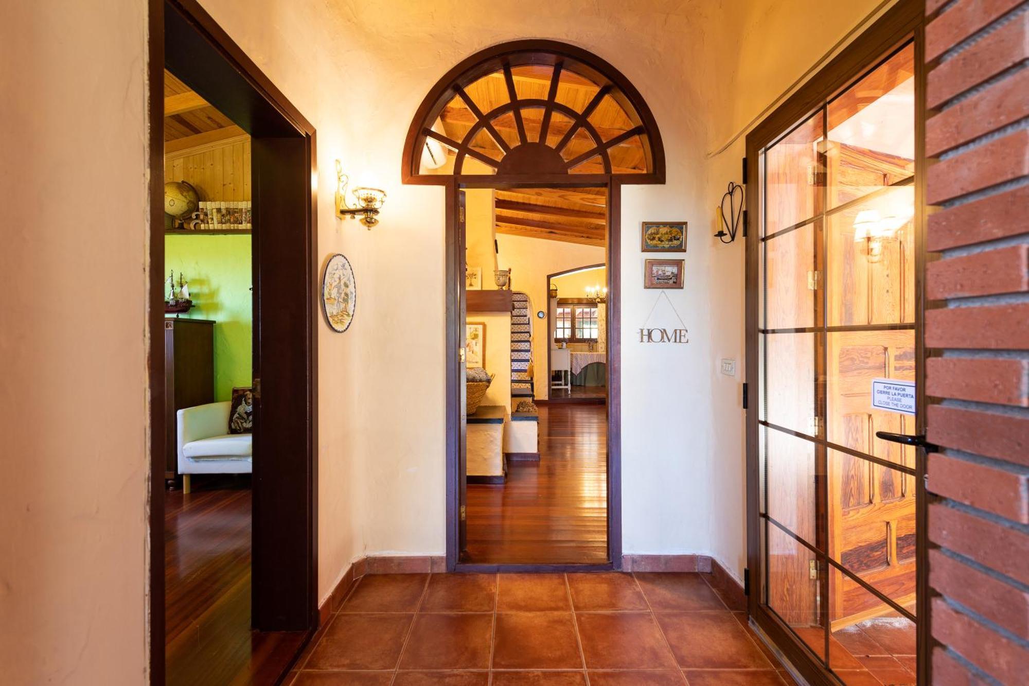 Villa Rural El Poleo D&R Con Piscina Climatizada Privada Y Solarium Pico de Viento Ngoại thất bức ảnh