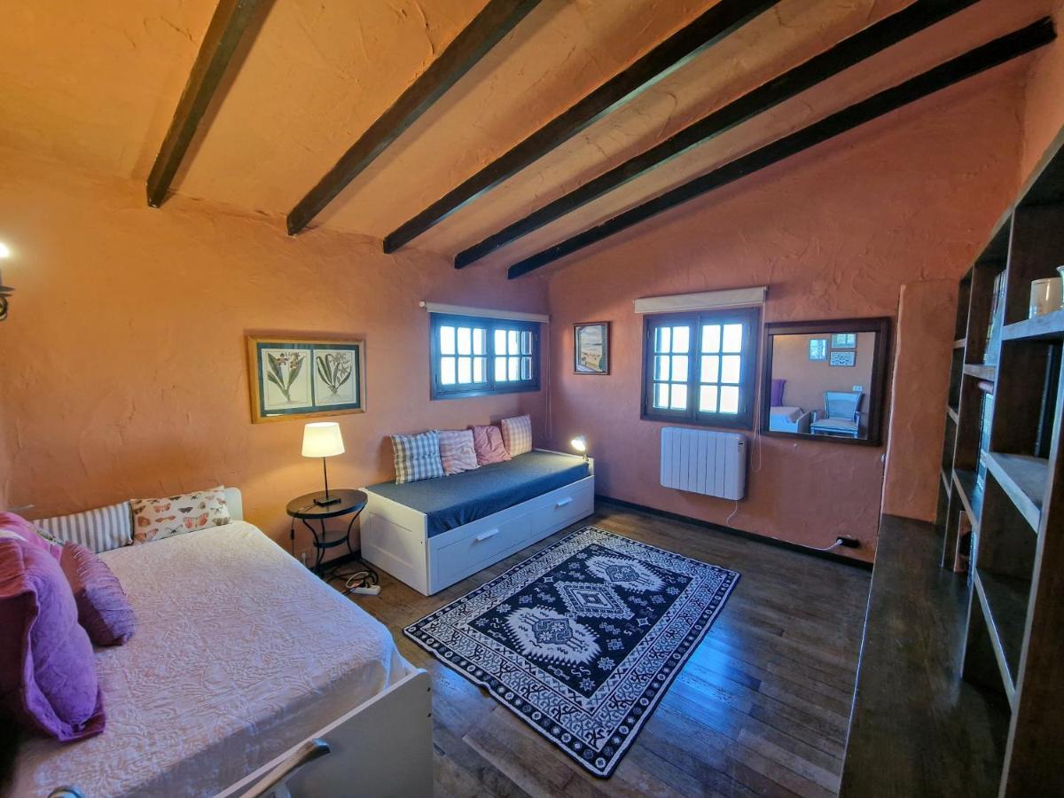 Villa Rural El Poleo D&R Con Piscina Climatizada Privada Y Solarium Pico de Viento Ngoại thất bức ảnh
